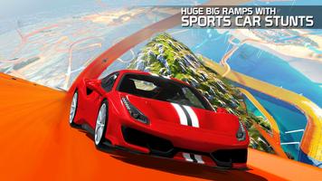 Mega Ramp Hot Car Jumping: Race Off Car Stunt Game ảnh chụp màn hình 1