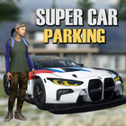 Modern Hard Car Parking Games-icoon