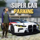 Modern Hard Car Parking Games ไอคอน