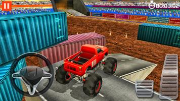 Real Monster Truck Games: Free Car Parking Games Affiche