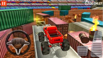 Real Monster Truck Games: Free Car Parking Games capture d'écran 1