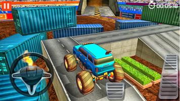 Real Monster Truck Games: Free Car Parking Games capture d'écran 3