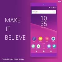 XPERIA ON™ | O Purple Theme 截图 2