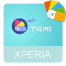 COLOR™ XPERIA | Theme A CYAN APK