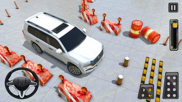 Top Modern Prado Car Parking: Free Car Racing Game الملصق