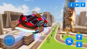 Real Flying Rescue Car Simulat スクリーンショット 2