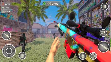 FPS Commando Shooter Plakat