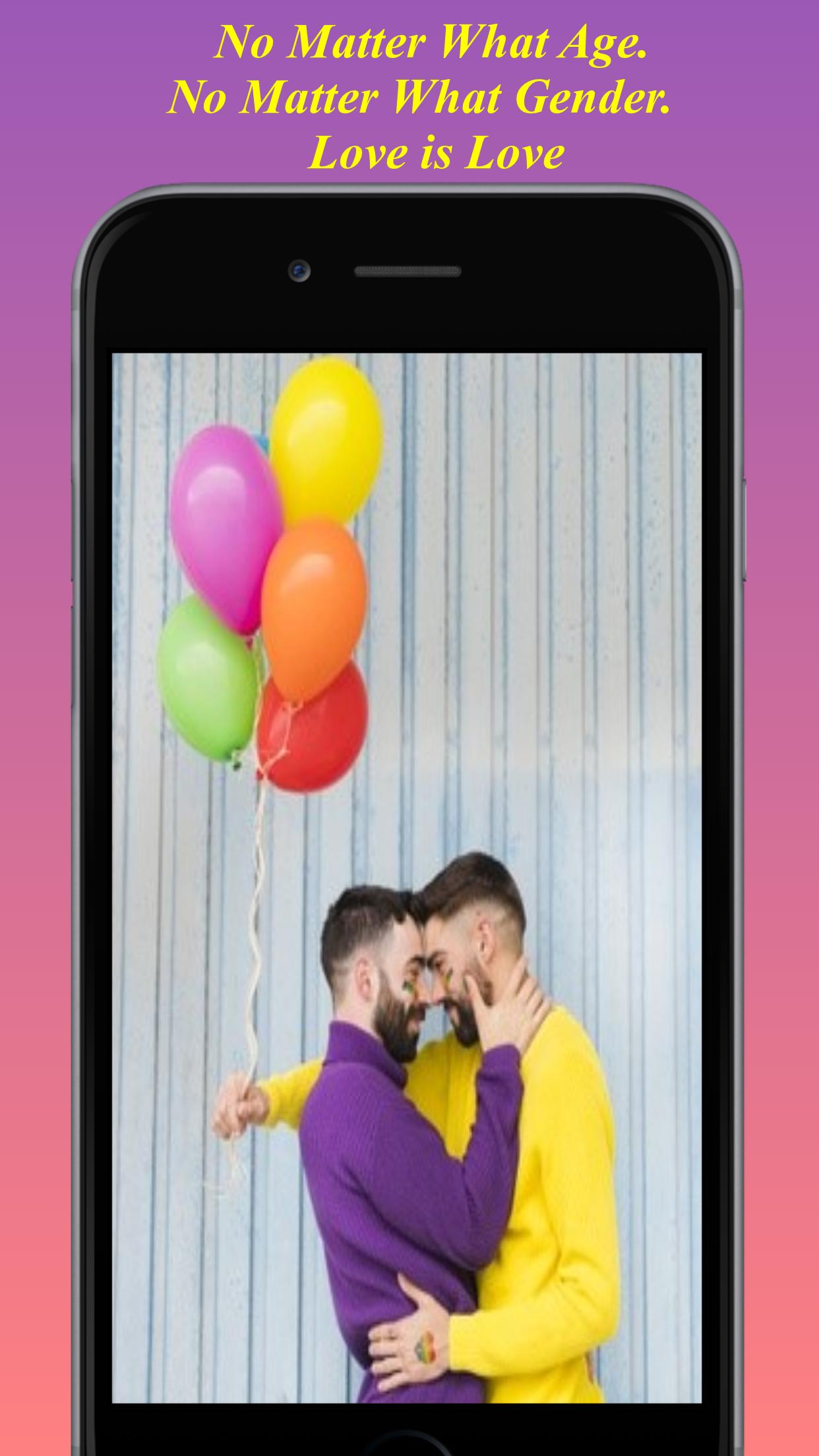 اینڈرائیڈ فونز کے لیے ہم جنس پرستوں کی ڈیٹنگ ایپ۔