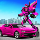 Power Robot Car Transform: Crime City Rescue Game APK