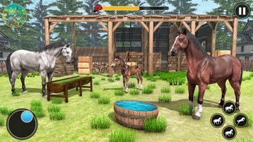 Horse Riding Game Horse Racing Affiche