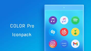 COLOR Pro 圓石 - Icon Pack(圖示包) 截圖 1