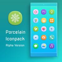 Porcelain - Icon Pack (Alpha) plakat