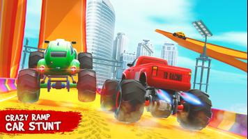 Top Monster Truck Stunts: Off Road Car Racing Game Affiche