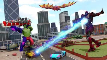 Monster Superhero City Battles स्क्रीनशॉट 2