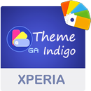 COLOR™ XPERIA Theme | Indigo APK