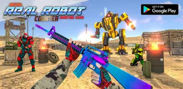 Mission Real Robot Counter Shooting Game