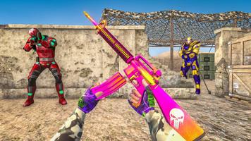 Mission Real Robot Counter Shooting Game Screenshot 1