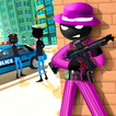 Stickman Hero Mafia Crime: Gangster Fighting Game
