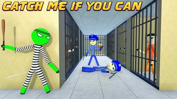 Prison Break Stickman Adventure Jailbreak Prisoner Ekran Görüntüsü 2