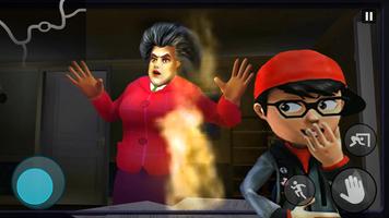 Scary Evil Teacher 3D: Spooky Teacher Game 2021 ảnh chụp màn hình 1