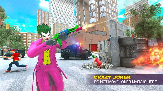 Clown Crime City Mafia: Bank Robbery Game 截图 2