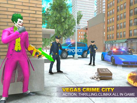 Clown Crime City Mafia: Bank Robbery Game 截图 5
