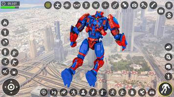 Spider Robot Fight Hero Games تصوير الشاشة 2