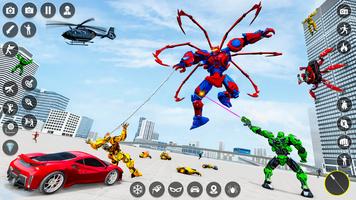 Spider Hero - Robot Transform capture d'écran 3