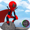 Super Stickman Rope Hero Gangster- Superhero Games