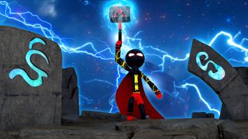 Super Stickman Spider Rope Hero Gangster City Ekran Görüntüsü 2