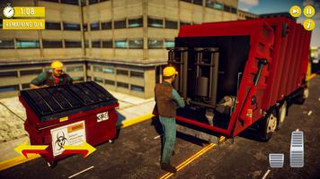 Trash Garbage Truck Simulator- Truck Driver Games ảnh chụp màn hình 1