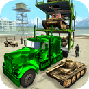US Army Tank Transporter Truck APK