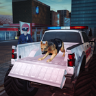 US Police Dog Transport: Multi icône