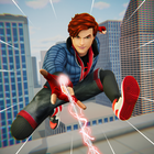 Web maître swing corde Hero 3D icône