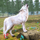 Real Wolf Simulator Wolf Games icône