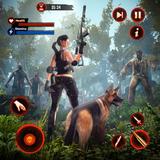 Zombie Gun War Survival Games أيقونة