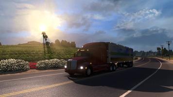 Truck Simulator Euro 3D Affiche