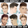 Men's hairstyles + haircuts for men for 2019