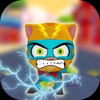 Guide Talking Tom Hero Ginger-Dash 2021 海报