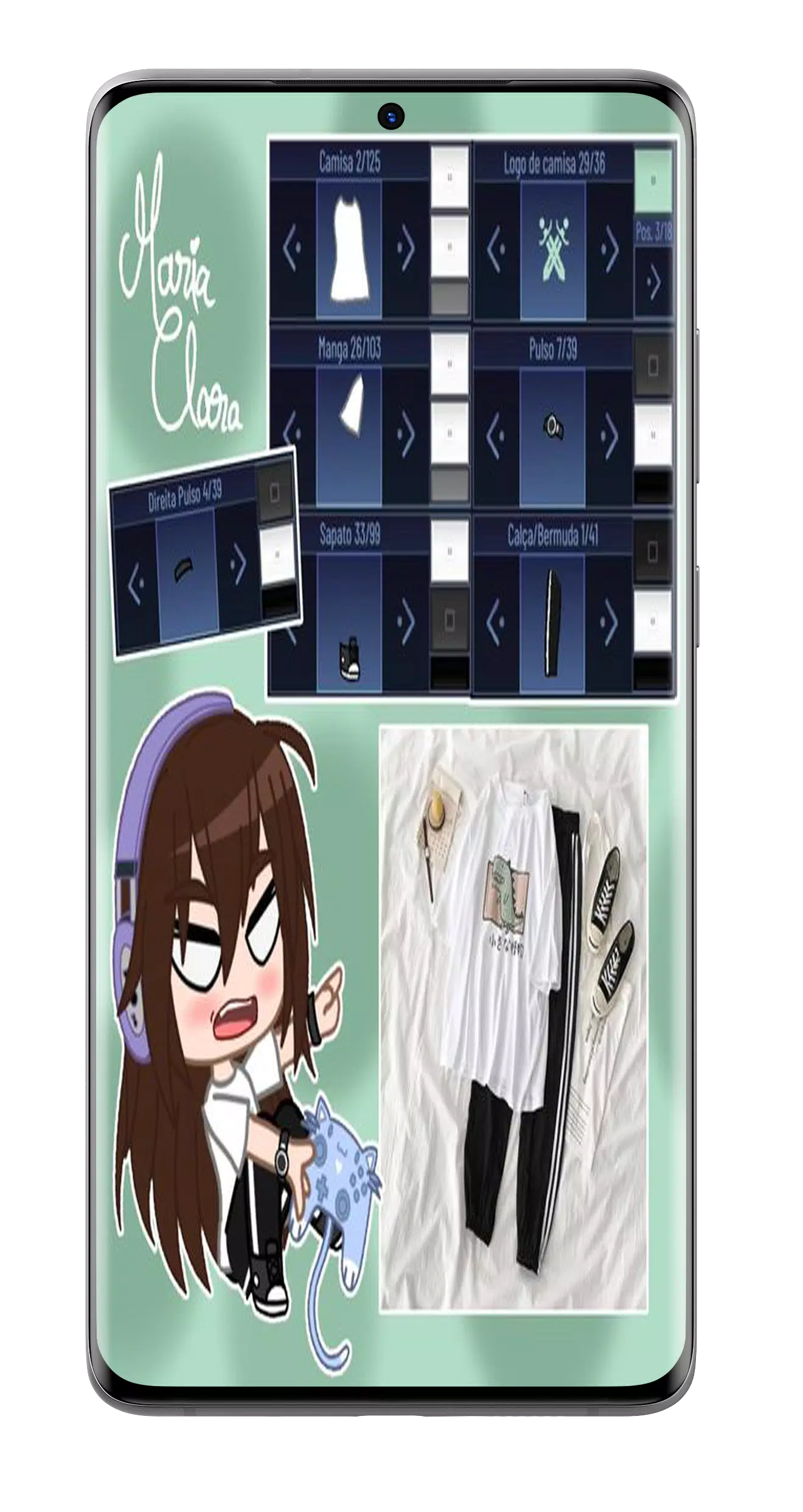 ideias de roupas femininas no gacha life