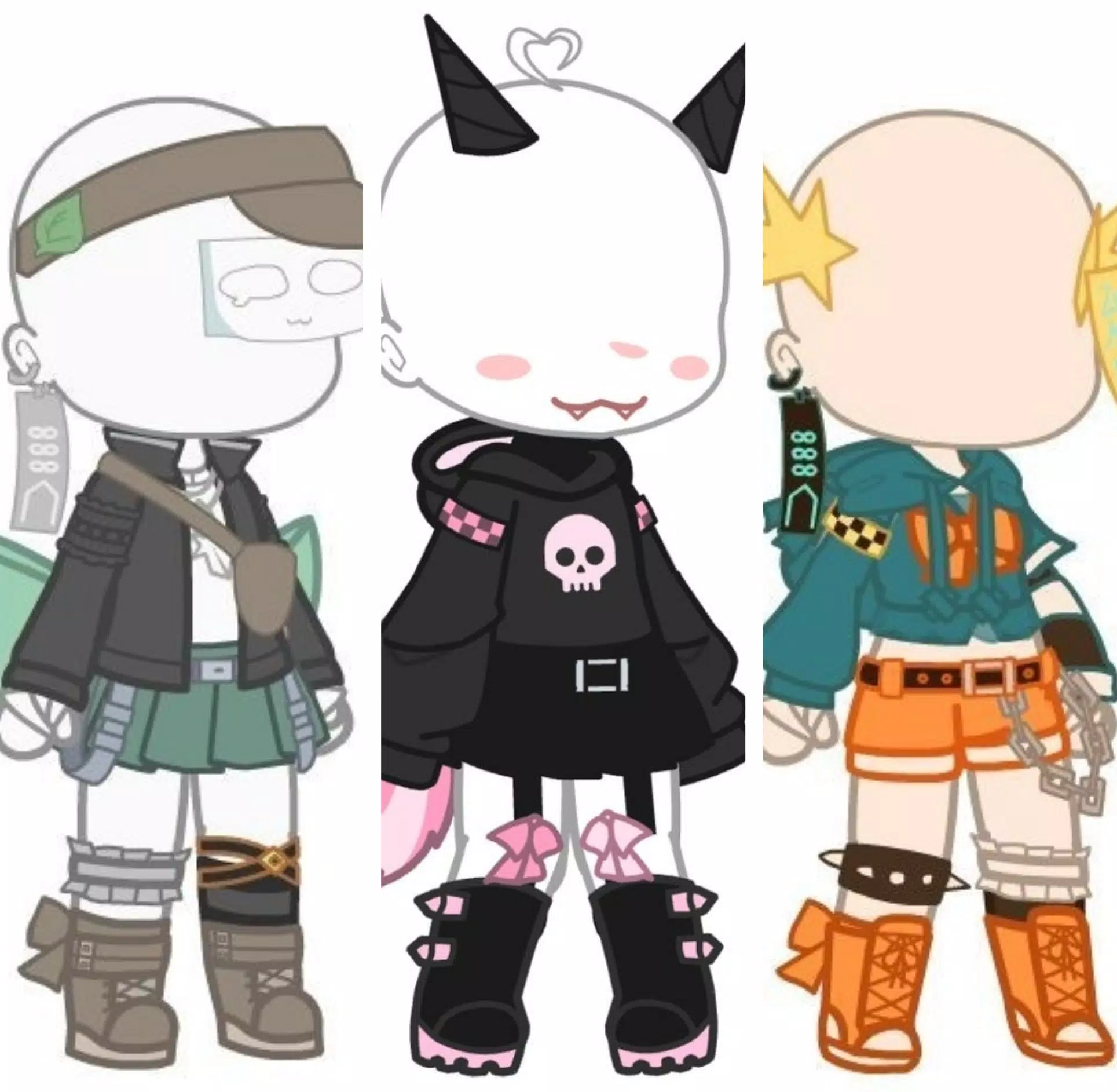 Gacha Club idea outfits  Club outfits, Club hairstyles, Club outfit ideas