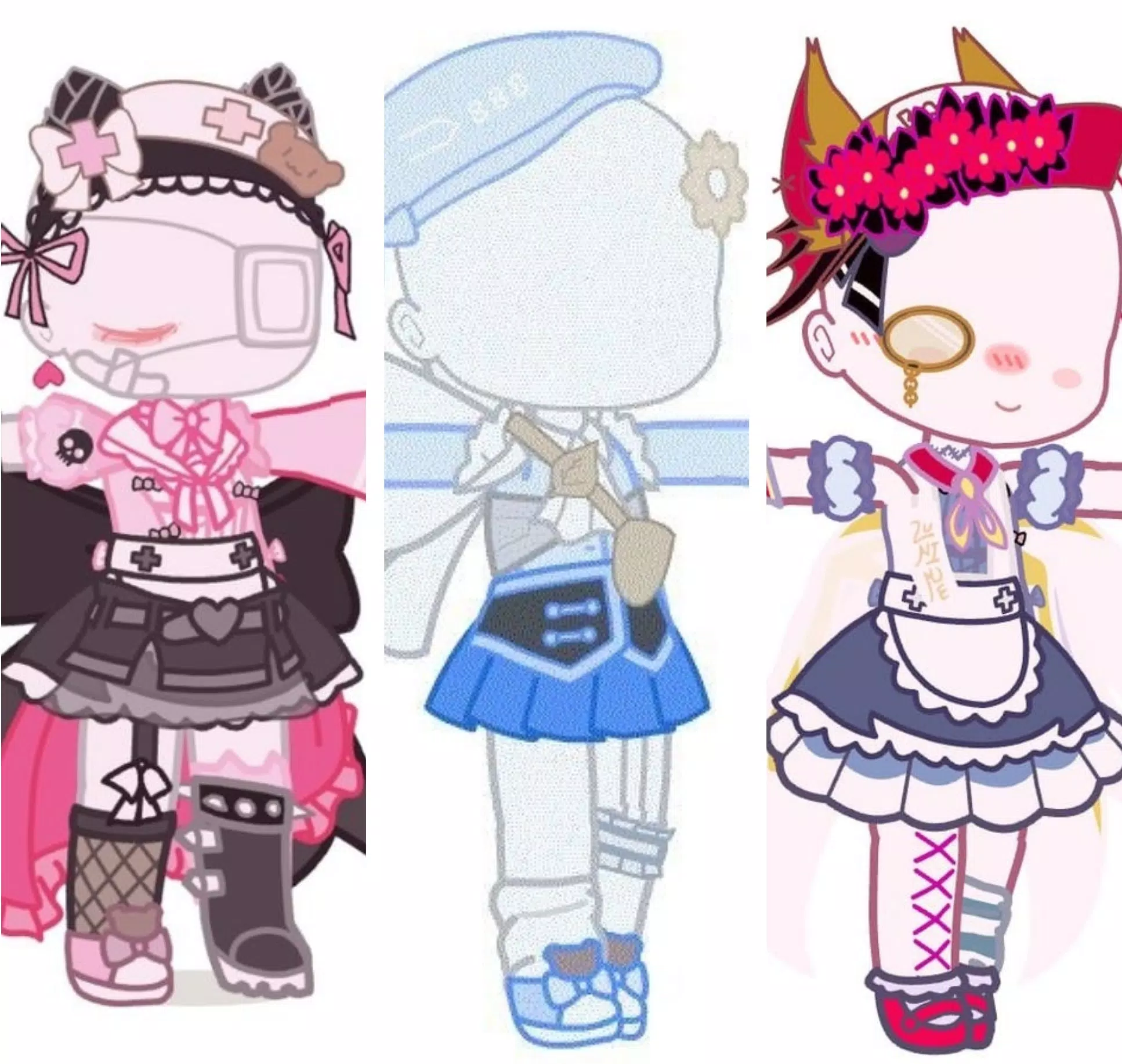 Gacha Club idea outfits  Club outfits, Club hairstyles, Club outfit ideas