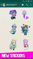 Gacha Life WaStickers 2019 - Stickers for whatsapp تصوير الشاشة 3