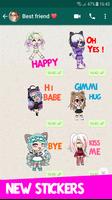 Gacha Life WaStickers 2019 - Stickers for whatsapp Affiche