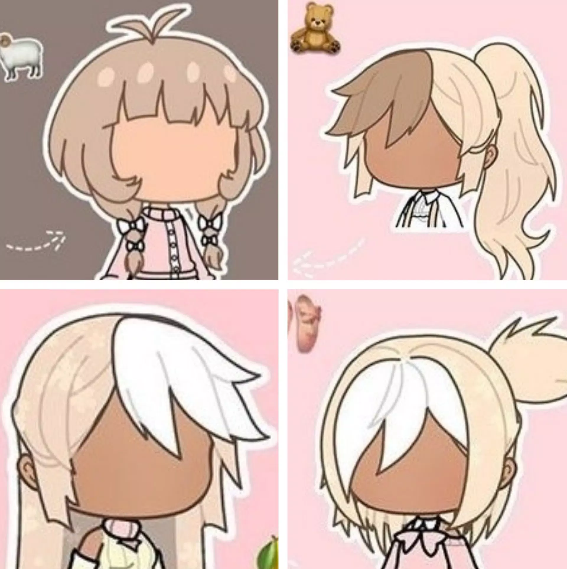 Gacha Life Hair Ideas - 2025 HairStyles Ideas