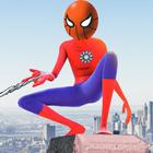 Spider Stickman Rope Hero Game icône