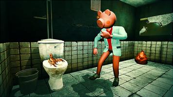 Hello Scary Piggy Boss: Horror Escape Roblx Games скриншот 2
