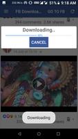 برنامه‌نما FB Video & Status Downloader عکس از صفحه
