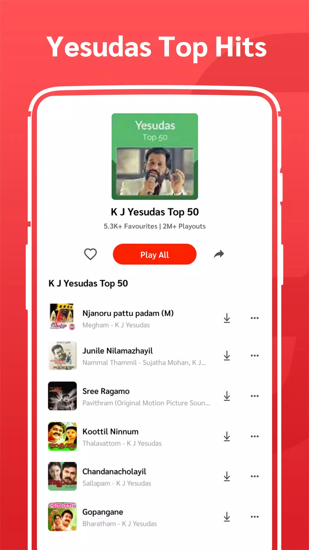 Descarga de APK de Yesudas songs, Hit, Old, Evergreen songs MP3 App. para  Android