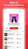 Sunanda Sharma Latest, Mashup, Songs MP3 App capture d'écran 3